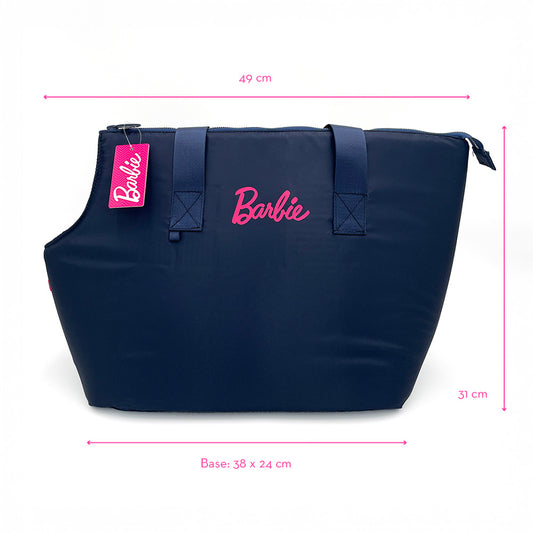 P&M - Bolsa Transportadora Barbie Para Perro y Gato Color Azul