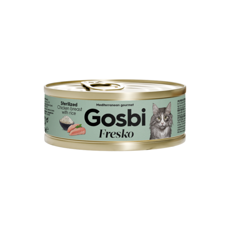 Fresko Lata P/Gato Esterilizado Pollo Y Arroz 70 G