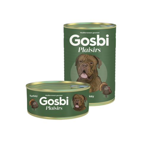Gosbi Lata P/Perro 185 G Pavo