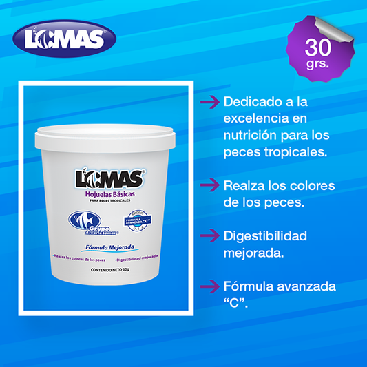 GRUPO LOMAS - Alimentos Para Peces Tropicales Wardley Hojuelas Básicas 30 g