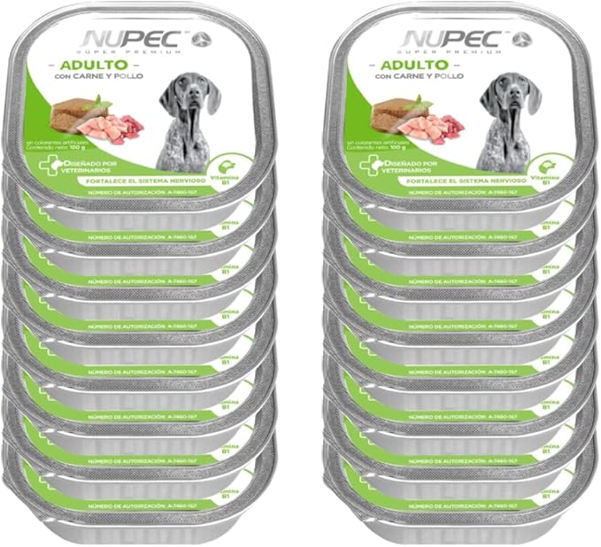 Nupec Lata P/Perro Adulto Con Verduras 1 Pza De 100 G
