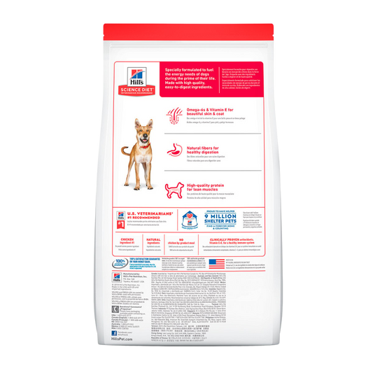 HILL'S SCIENCE DIET - Alimento Seco Para Perro De 1-6 Años 7.5 Kg