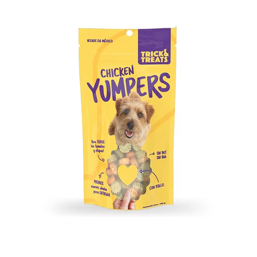 T&T Premios P/Perros Yumpers Pollo 100 G