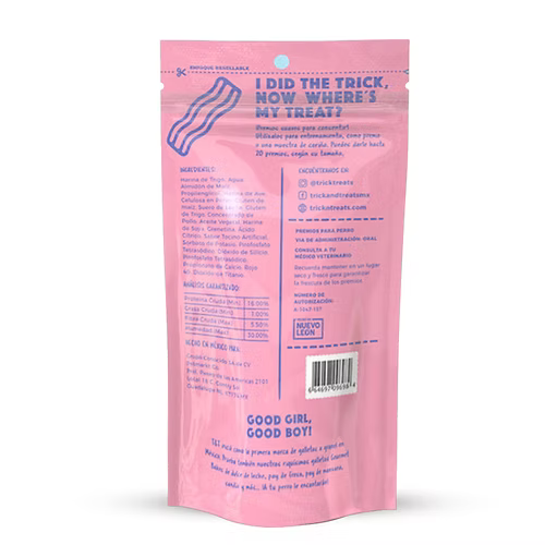 TRICK & TREATS - Premios Para Perros Yumpers Tocino 100 G