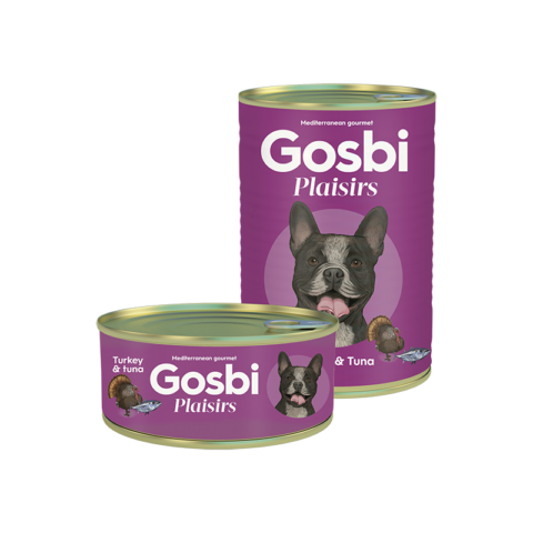 Gosbi Lata P/Perro 185 G Atun Y Pavo