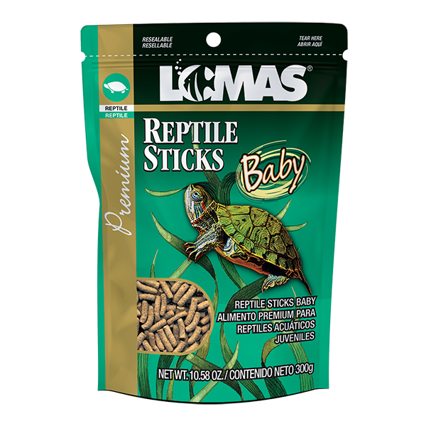 Reptile Sticks Baby 300 Gr Tortuga Pellet
