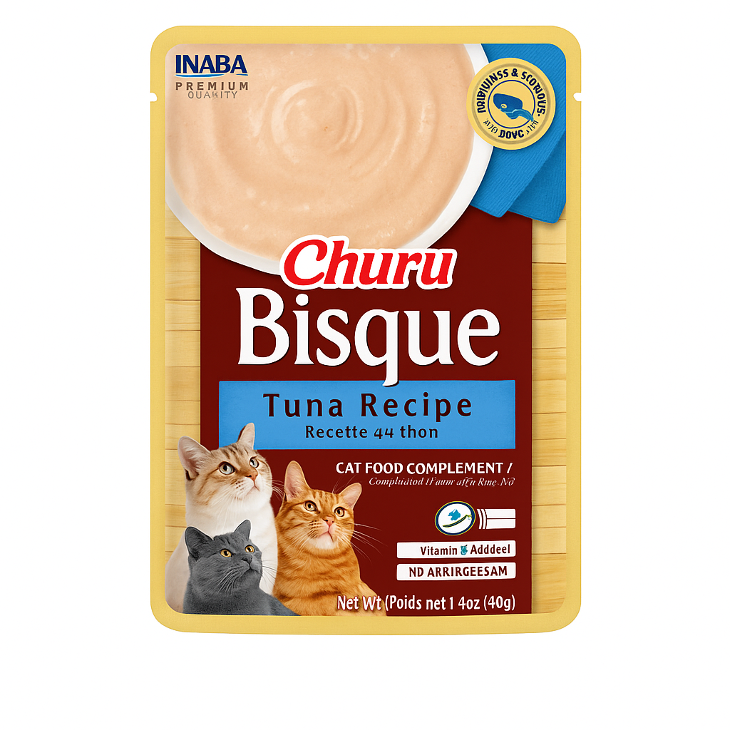 Churu Alimento Premium Pouche Bisque Atún