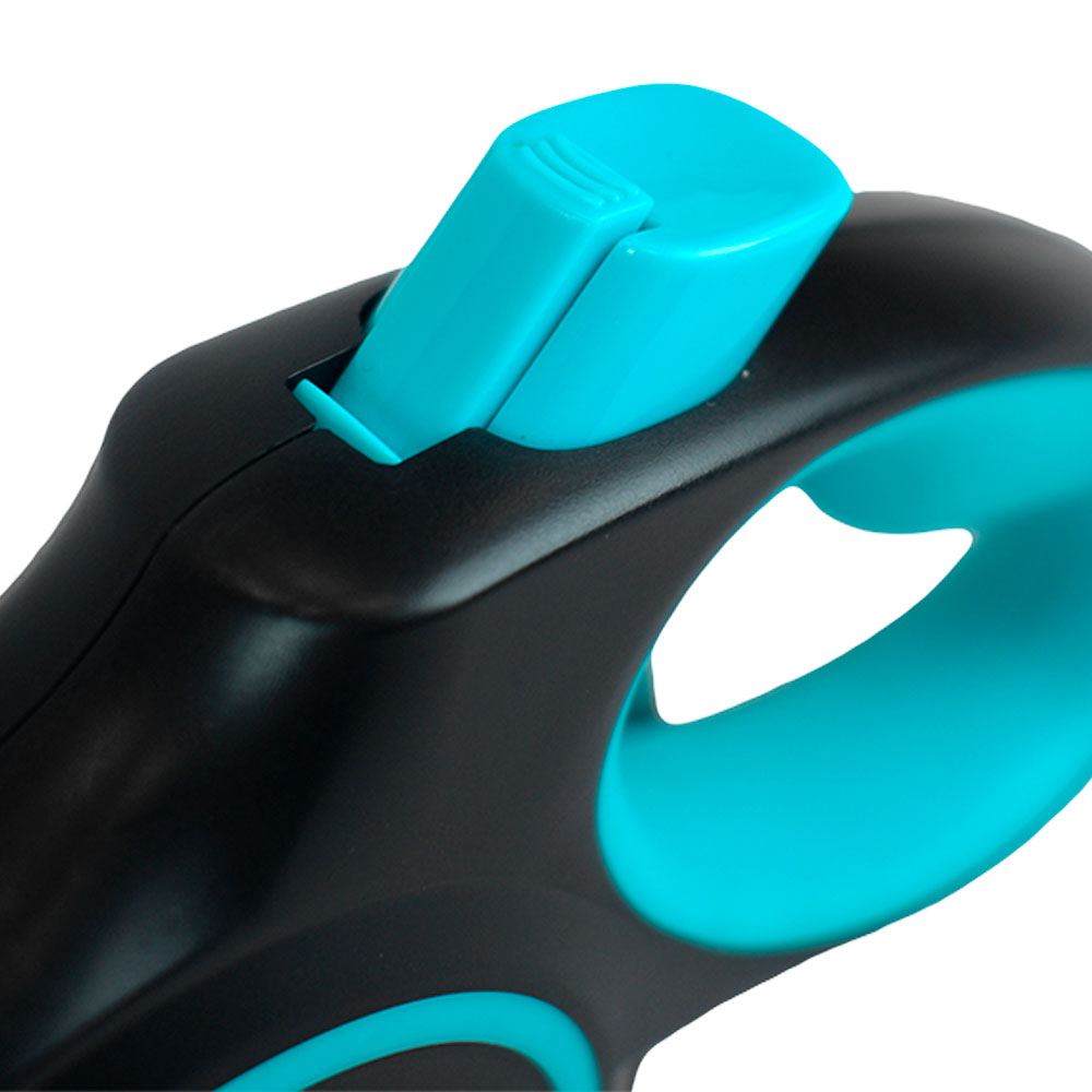 FANCY PETS - Correa Retráctil Spiro Negra Para Perro 3 Mts Ch