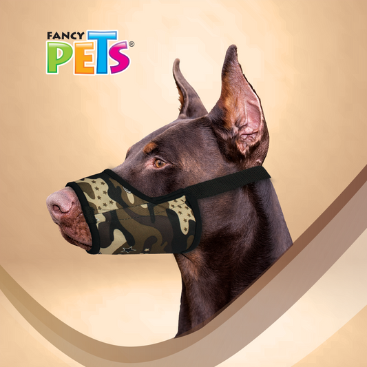 FANCY PETS - Bozal Para Perro Con Forro De Malla Gde