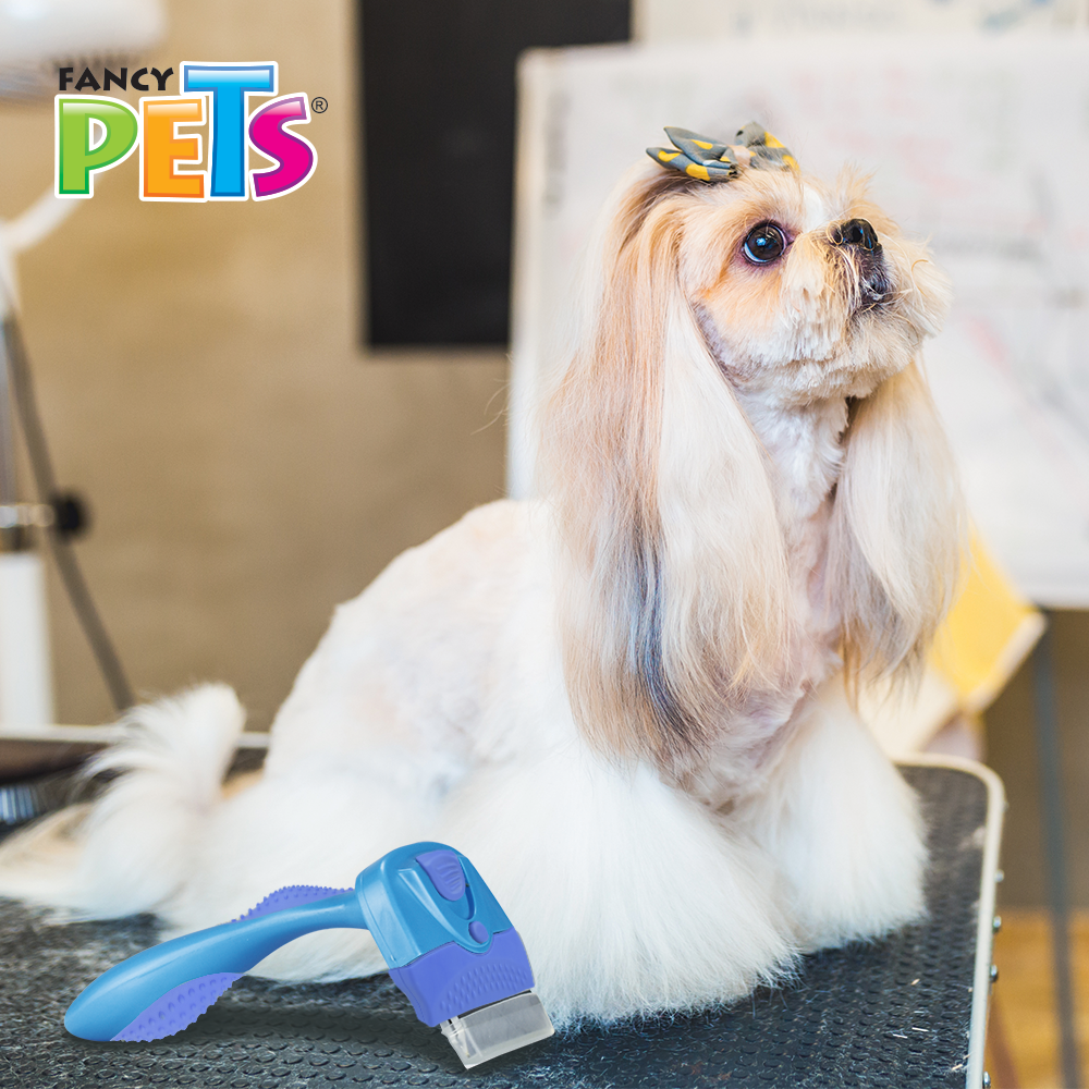 FANCY PETS - Deslanador Recto Para Perro Ch