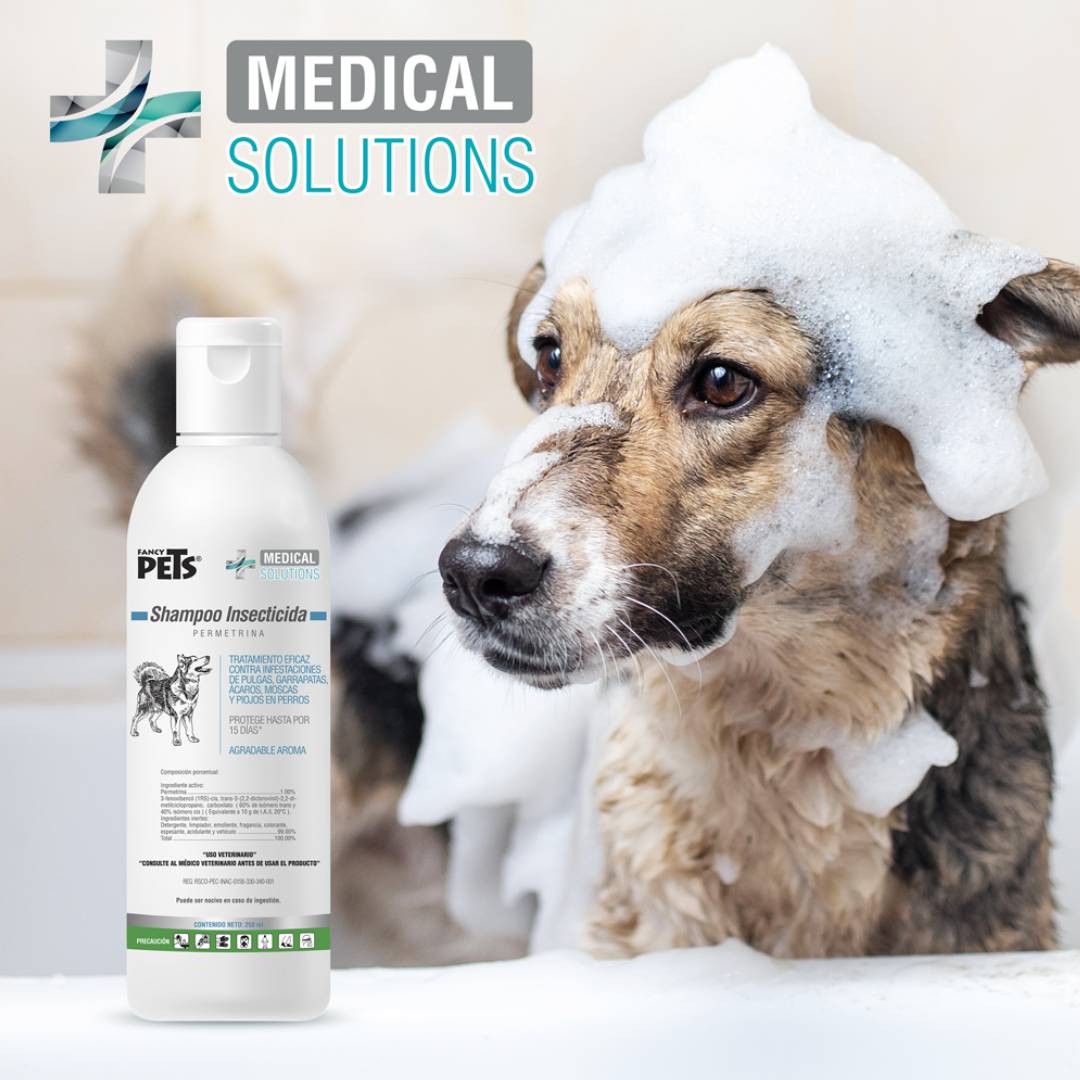 FANCY PETS - Shampoo Insecticida 250 ML