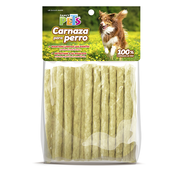 FANCY PETS - Palitos de Carnaza de Res 20 pzas Sabores Variados