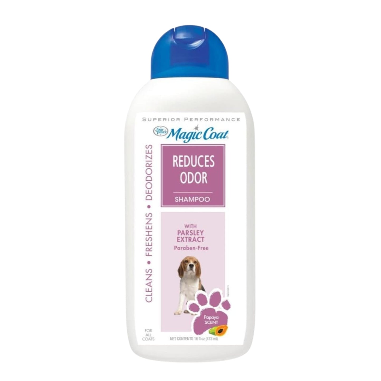 Four Paws Higiene Y Salud Shampoo Magic Coat Reduce Olores Para Perros 473 Ml