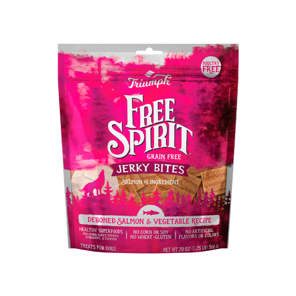 FREE SPIRIT - Premios Para Perro Sabor Salmón y Vegetales 566 g
