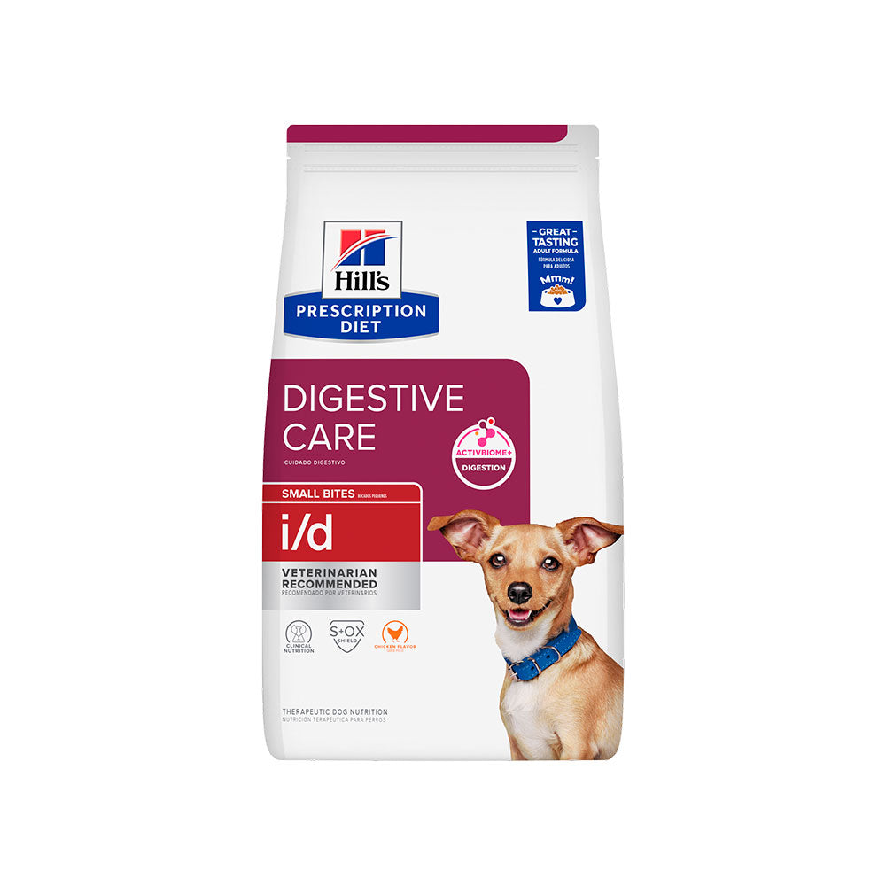 HILL'S - Alimento Seco para Perro Small Bites, Cuidado Digestivo I/D Raza Pequeña 1.5 Kg