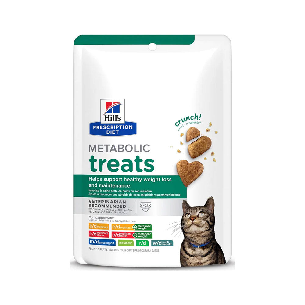HILL'S PRESCRIPTION DIET - Metabolic Treats Premios Para Gato Control De Peso 70 g