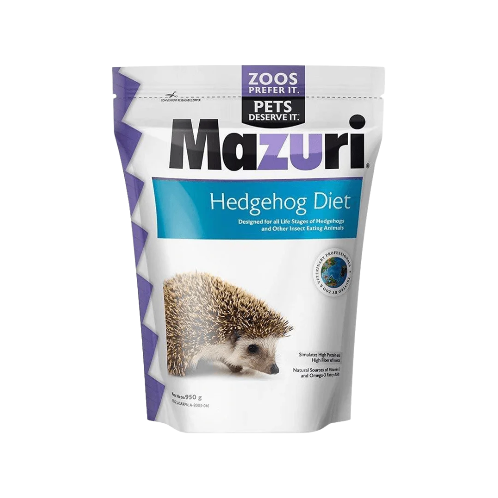 MAZURI - Alimento Insectívoro Para Erizo 950 g