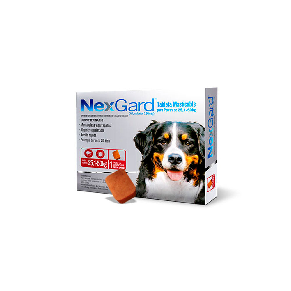 NEXGARD - Desparasitante Para Perro 1 Tab