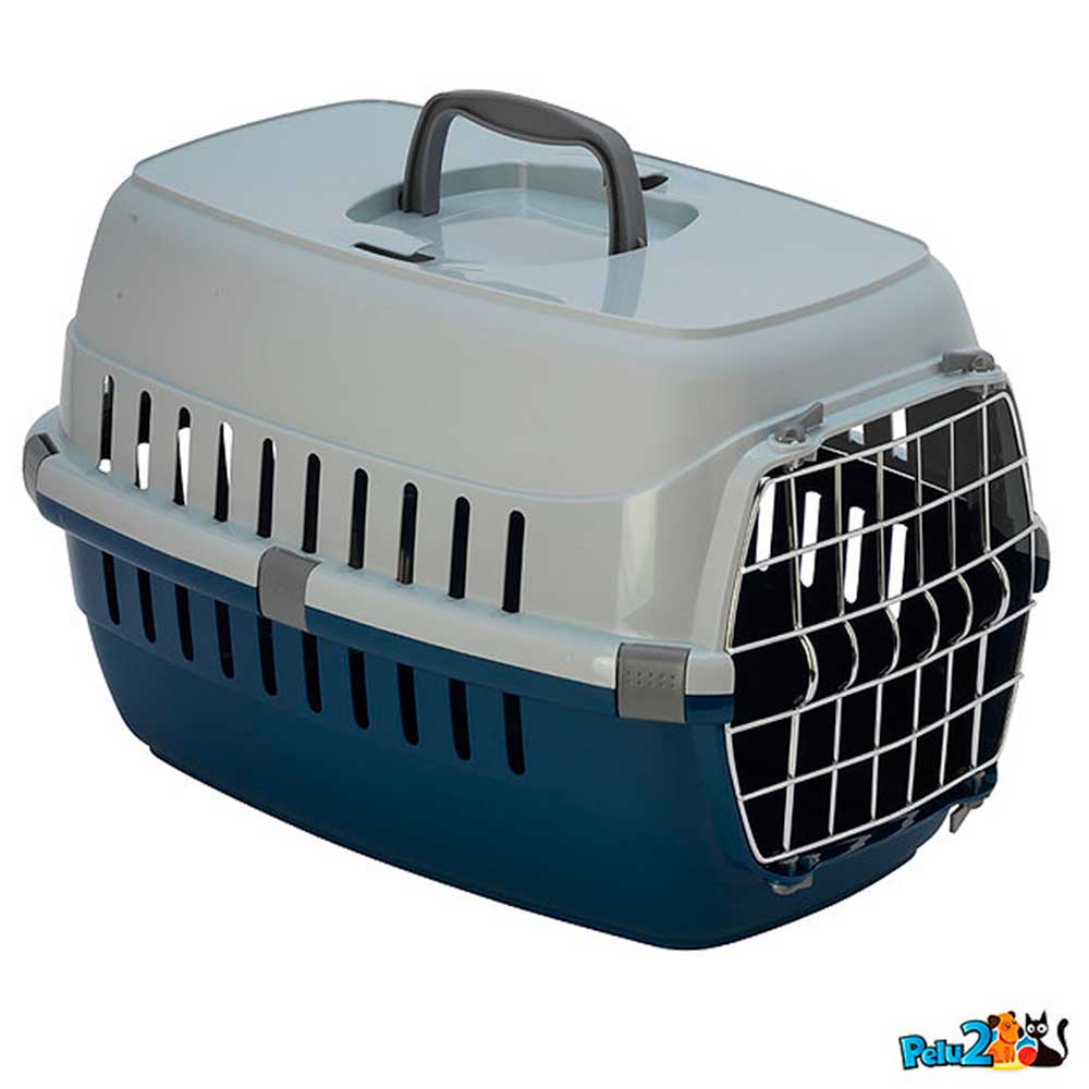 PELU2 - Transportadora Para Perros y Gatos Con Puerta De Metal 1