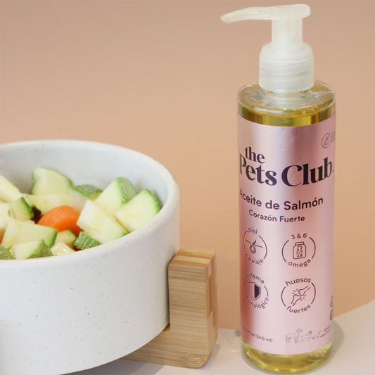 PETS CLUB - Aceite De Salmon Para Perro 240 ml
