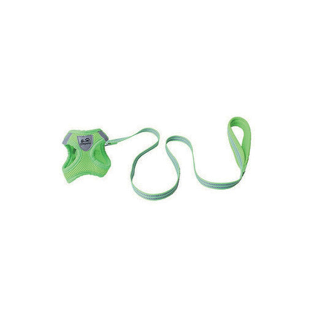 SAKURA - Correa y Chaleco Para Perro Color Verde 2 pzas