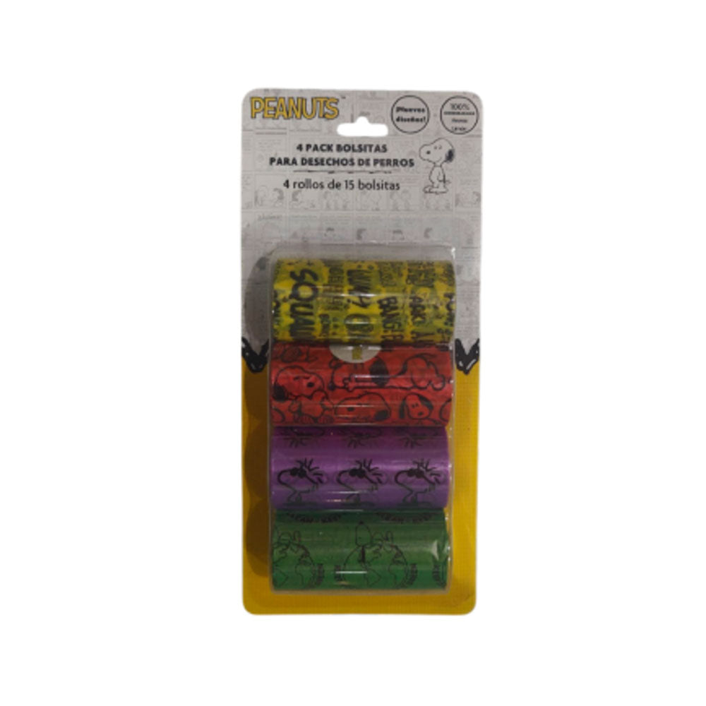 SMILE - Paquete De 4 Bolsitas Desechables Para Perro