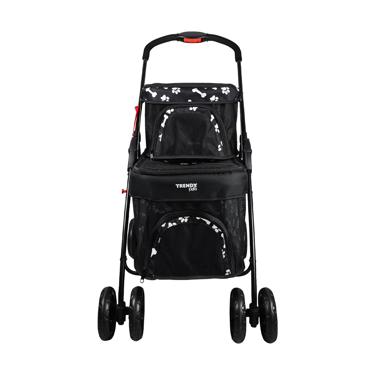TRENDY PETS - Carriola Para Cachorro Puppy Love 15Kg 67x34 / 43x34