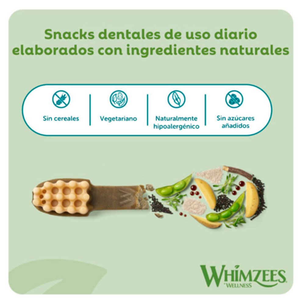 WHIMZEES - Pack Snack Cepillo de Dientes XS 20 pzs