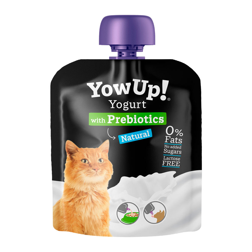 YOWUP - Yogurt Para Gato Prebióticos Digestiva Natural 85 g