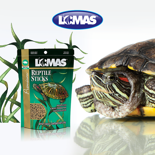 GRUPO LOMAS - Reptile Sticks Alimentos Para Tortuga 300 g