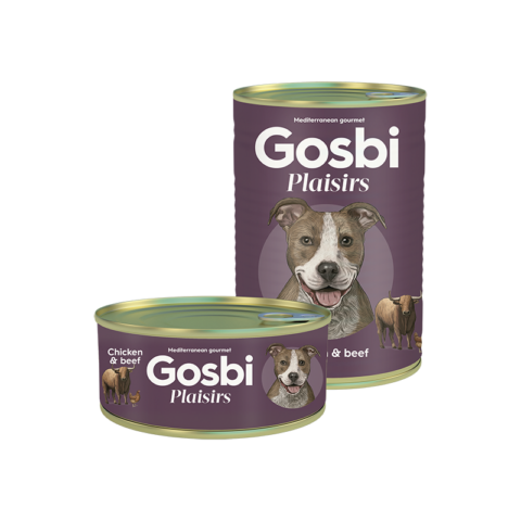 Gosbi Lata P/Perro 400 G Pollo Y Res
