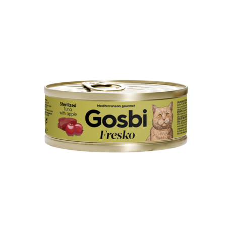 Fresko Lata P/Gato Esterilizado Atun Y Manzana 70 G