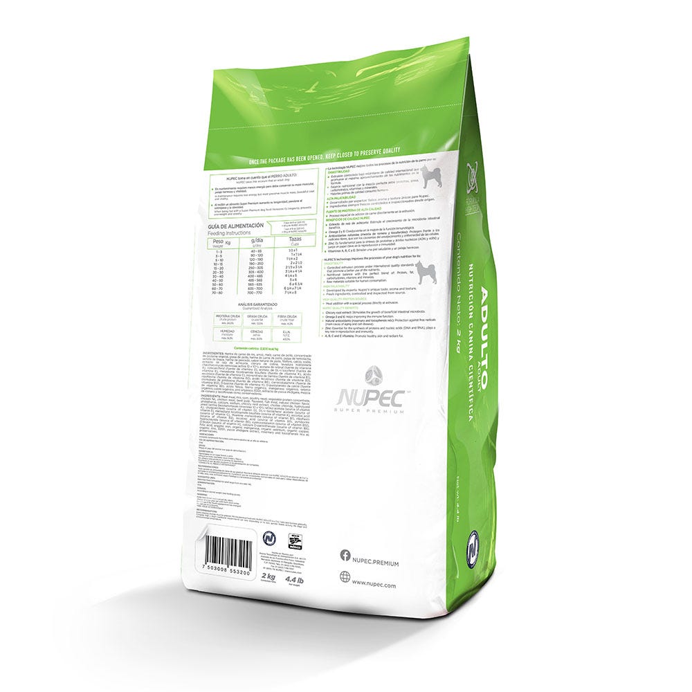 NUPEC - Alimento Seco Perro Adulto 15 kg