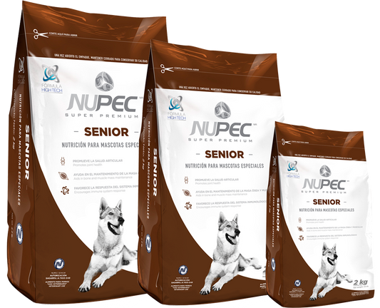 NUPEC - Alimento Seco Para Perro Senior 8 kg