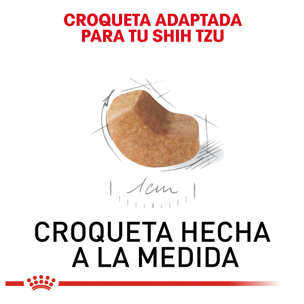 ROYAL CANIN - Alimento Seco Shih Tzu Cachorro 1.1 kg