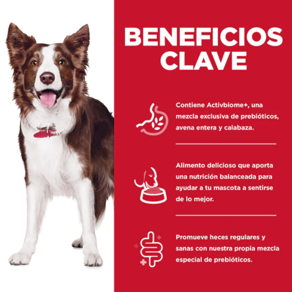 Hill's Science Diet Perfect Digestion - Alimento Seco para Perro Adulto 5.4 kg Digestión Perfecta