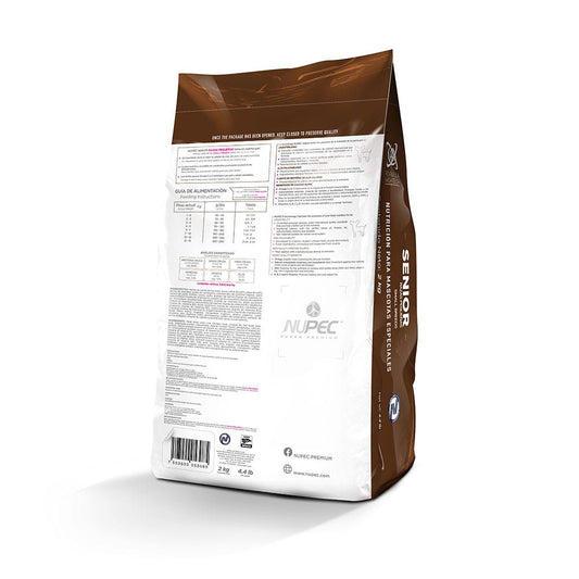 NUPEC - Alimento Seco Para Perro Senior Razas Pequeñas 8 Kg