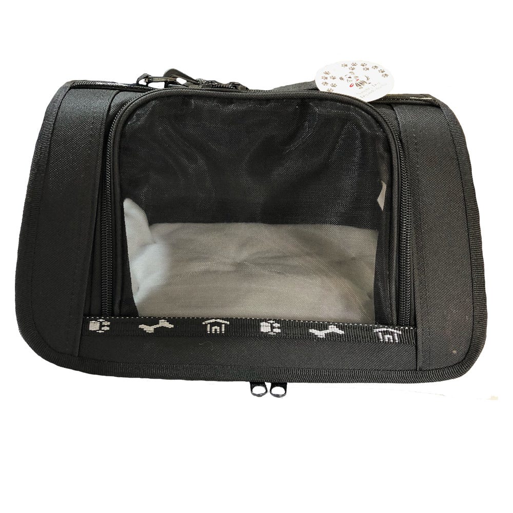 NAUGHTY DOG - Transportadora Mickey Negro Ch
