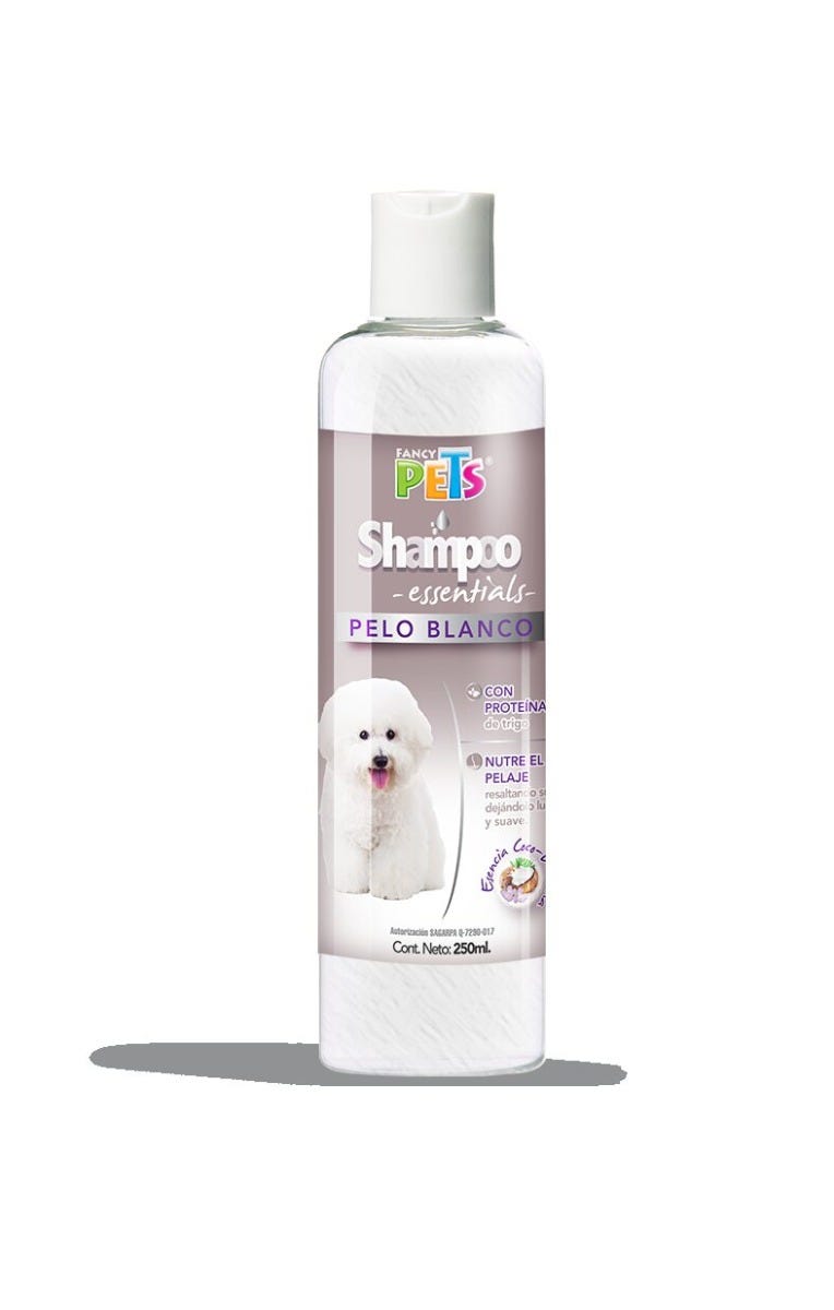 FANCY PETS - Shampoo essentials para perro 250ml Pelo Blanco