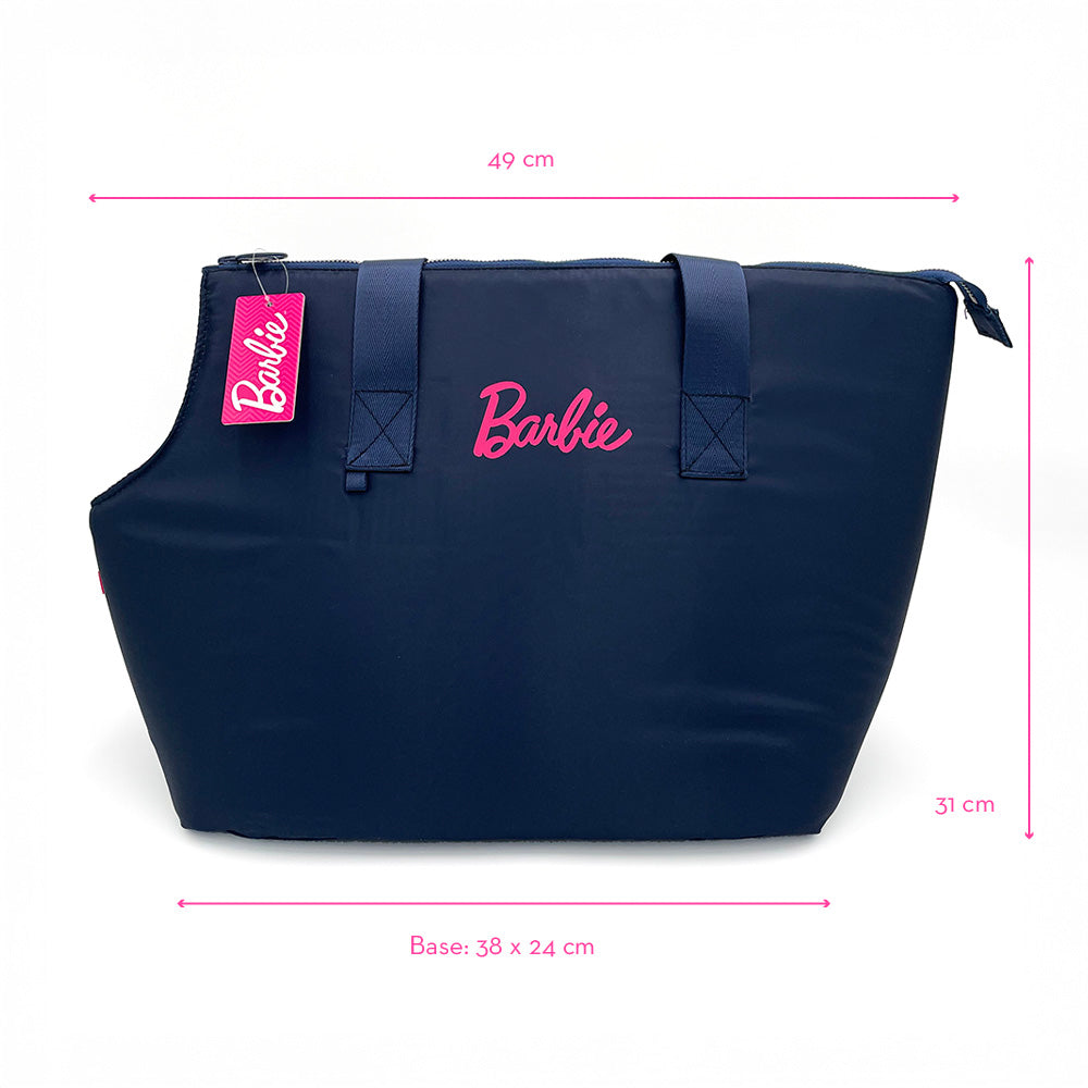 P&M - Bolsa Transportadora Barbie Para Perro y Gato Color Azul