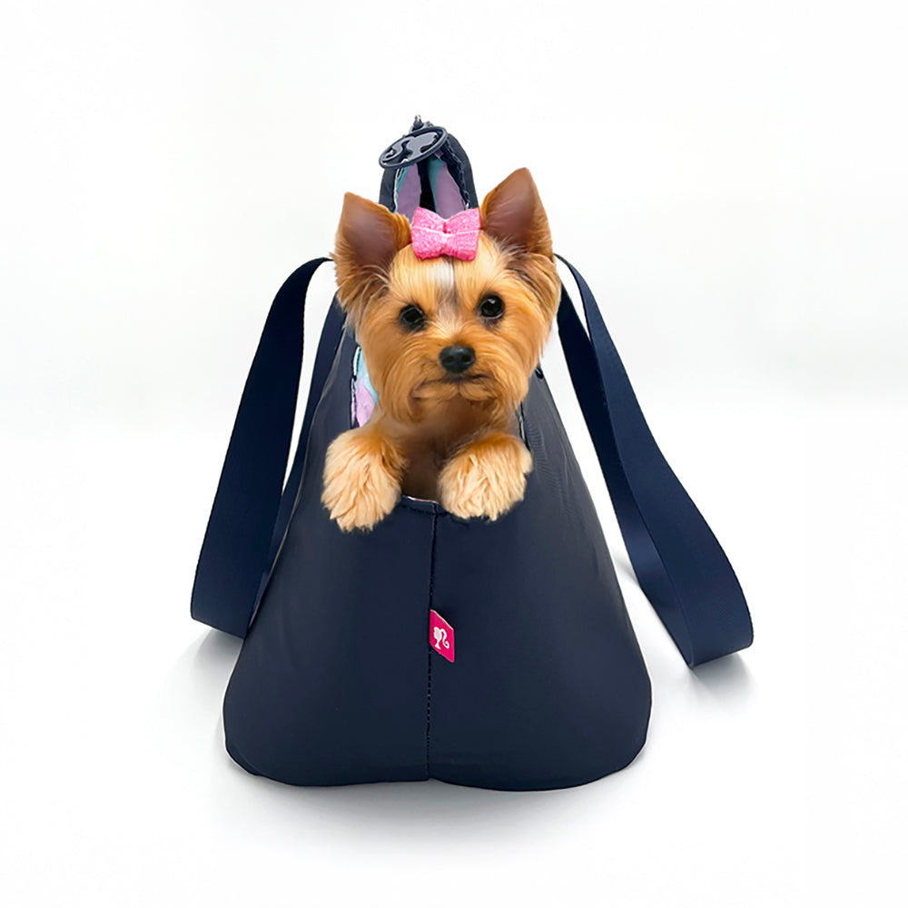 P&M - Bolsa Transportadora Barbie Para Perro y Gato Color Azul