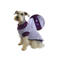 ZOOETERS - Suéter Cuadritos Color Lila Para Perro T4