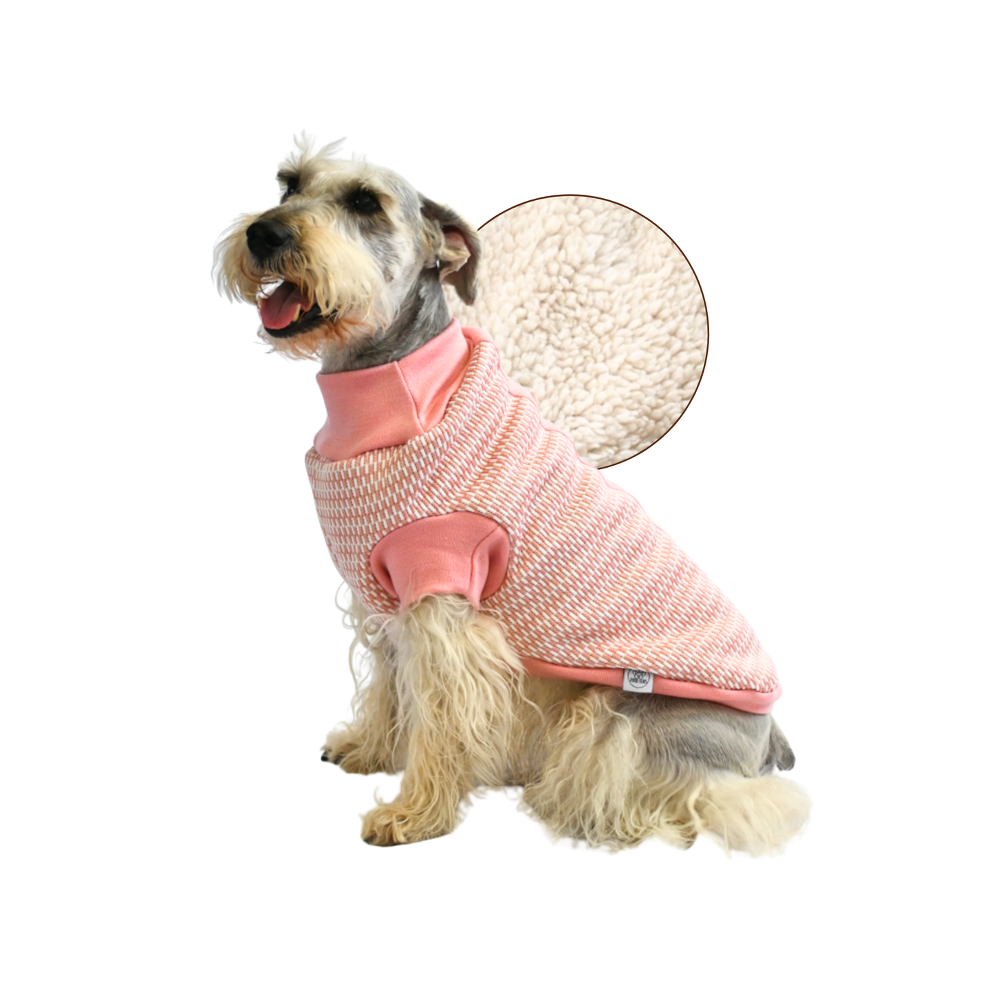 ZOOETERS - Suéter Cuadritos Color Rosa Para Perro T8