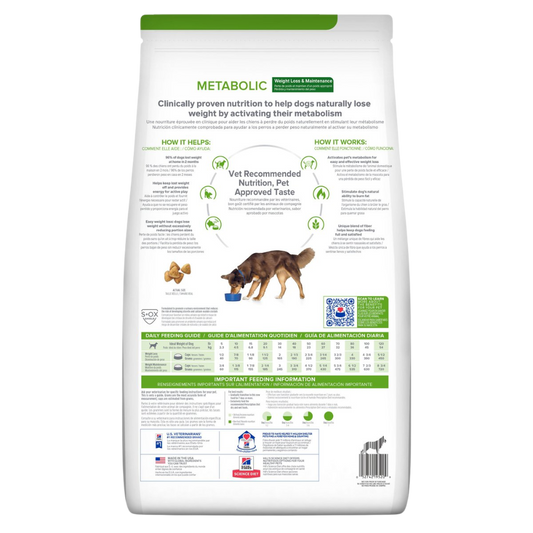 Hills Alimento P/Perro Metabolic 8 K