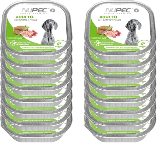 Nupec Lata P/Perro Adulto Con Verduras 1 Pza De 100 G