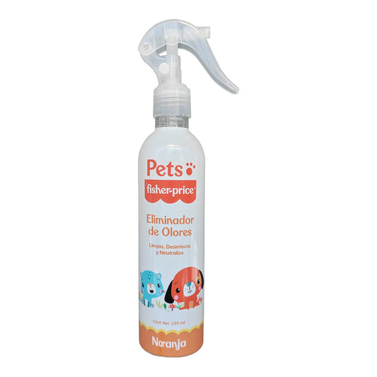 P&M - Eliminador De Olores Fisher Price Para Perros Y Gatos 250 ml