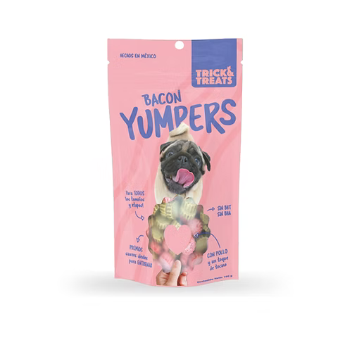T&T Premios P/Perros Yumpers Tocino 100 G