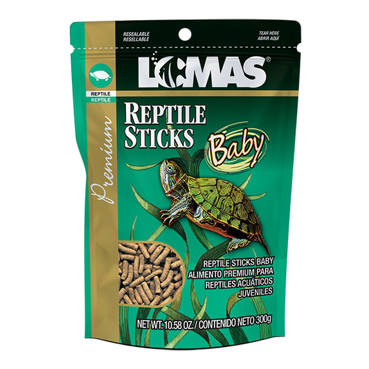 Reptile Sticks Baby 300 Gr Tortuga Pellet
