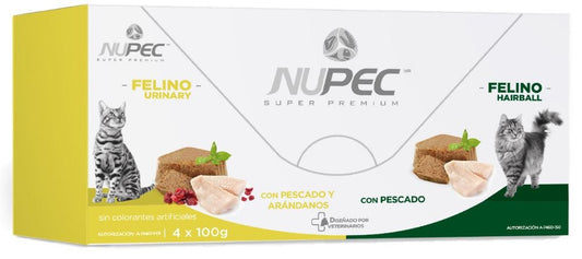 Nupec_Latas_P/Gato_Adulto_Urinary_Y_Hairball_4_Pzas_De_100_G_Humedo_Problemas_Urinarios