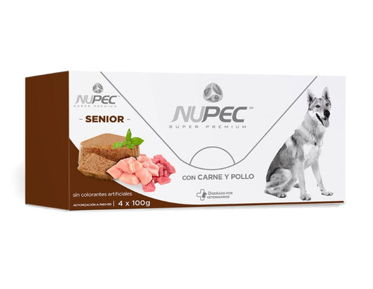 Nupec_Latas_P/Perro_Seor_4_Pzas_De_100_G_Humedo_Mantemiento